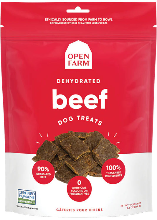 open farm Beef Dehy Treats
