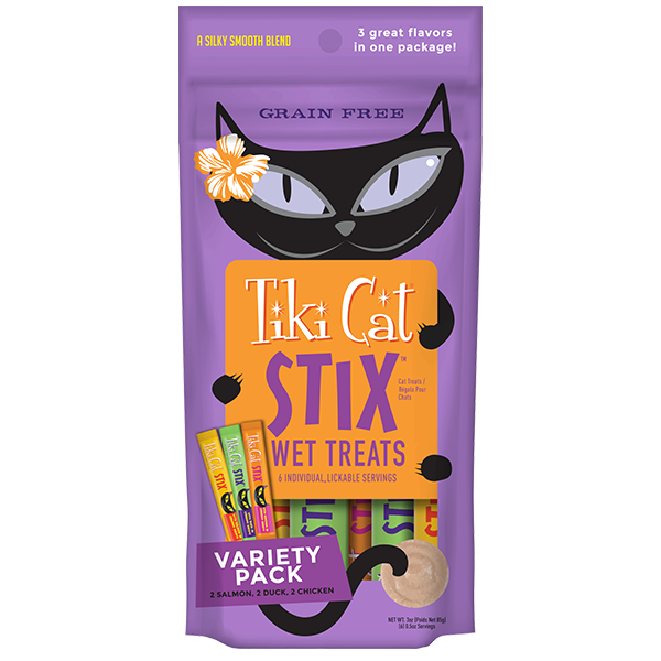 tiki cat stix variety pack chicken/duck/salmon