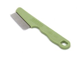 safari dog flea comb-long