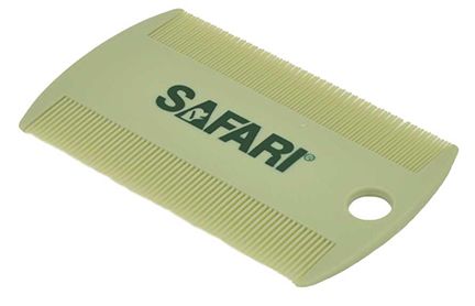 safari cat dbl flea comb cat