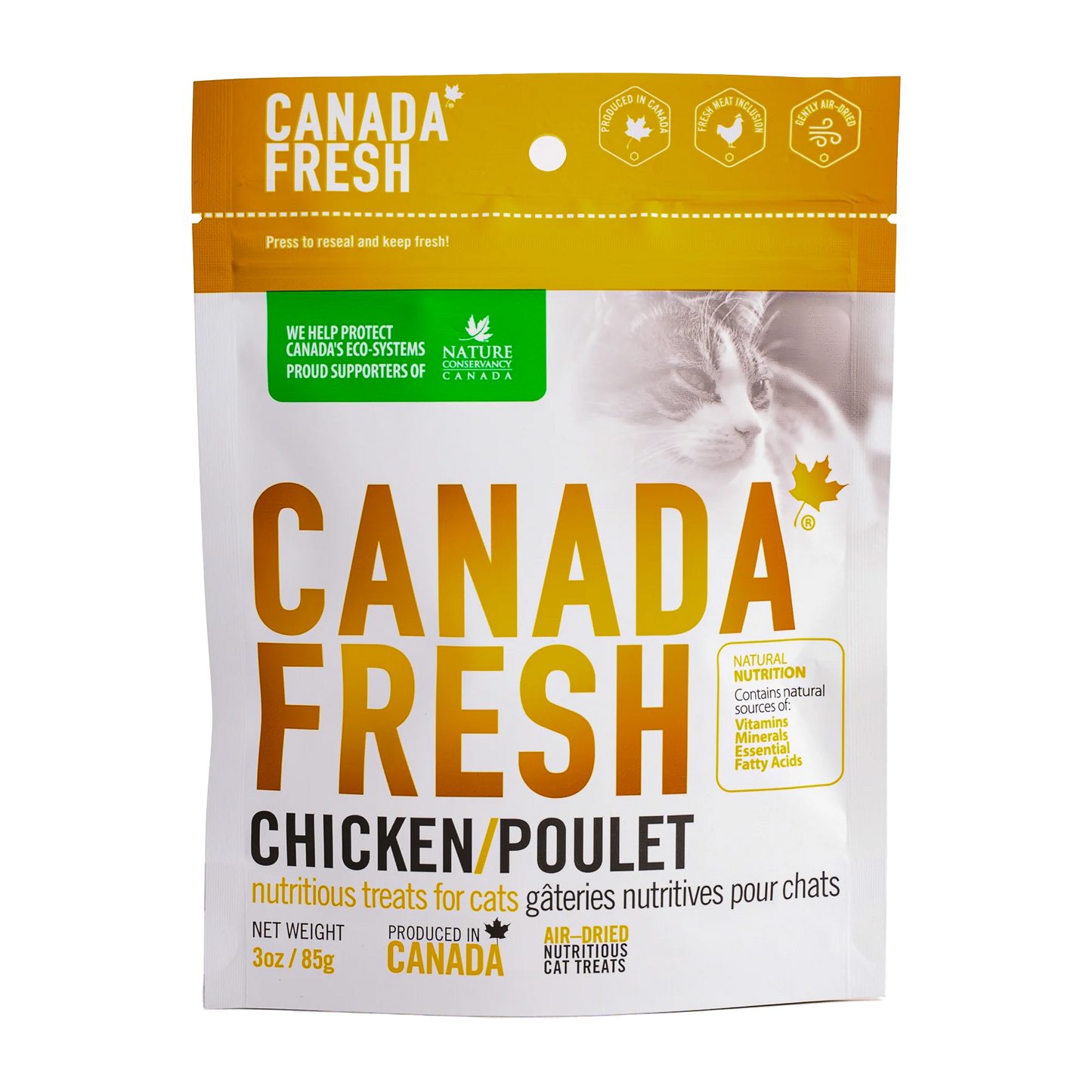 canada fr cat treats chicken