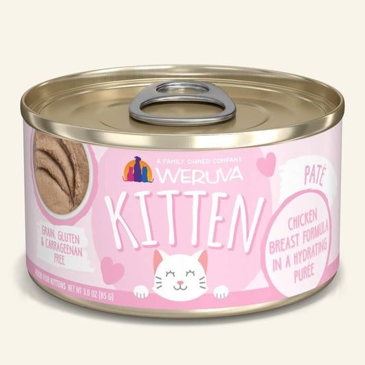 weruva cat 3oz kitten chk brea