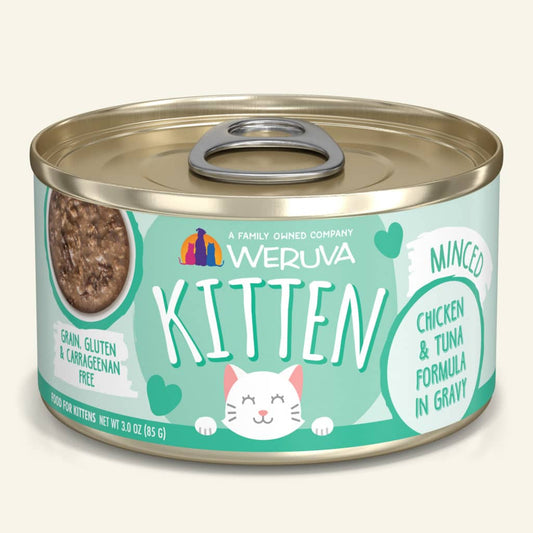 weruva cat 3oz kitten chk+tuna