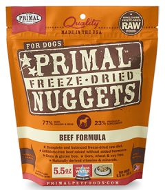 Primal dog 5.5oz Beef freeze dried