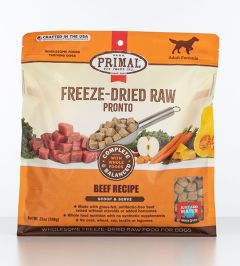 Primal pronto freezedried beef 25 ounces