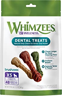 whimzees bag brushzees 48pc XS