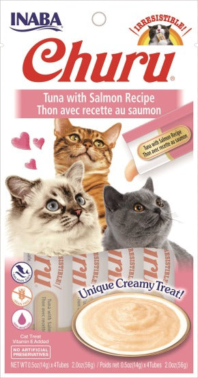 Inaba Churu Purees tuna/salmon