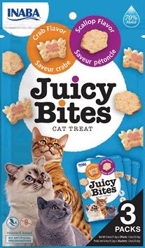 Inaba cat juicy bites crab & s