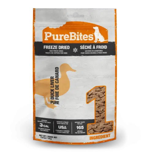 purebites dog 74g duck