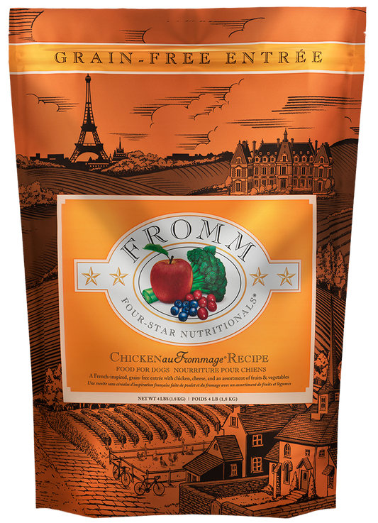 Fromm Dog 4lb chicken & cheese grain free