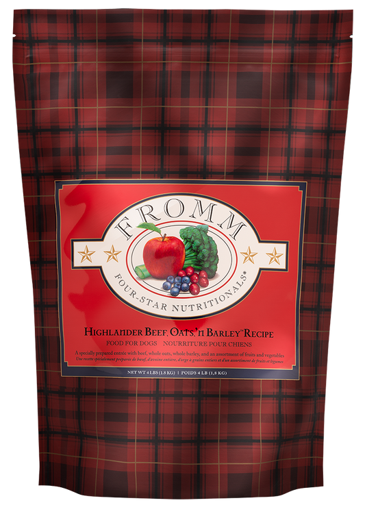 Fromm Dog 12lb highland beef  with grains