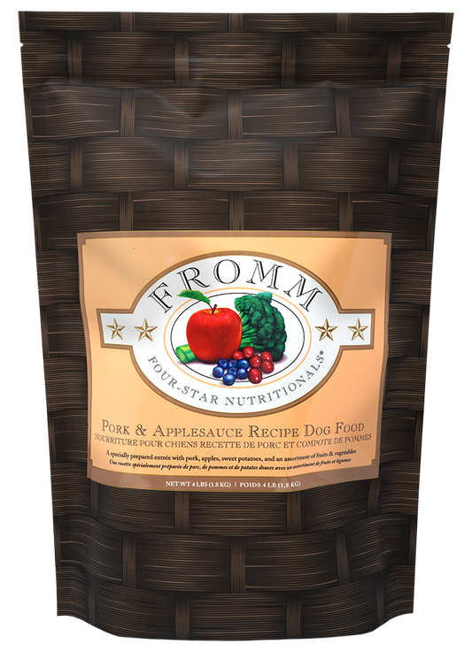 Fromm Dog 26lb pork & apples  with grains
