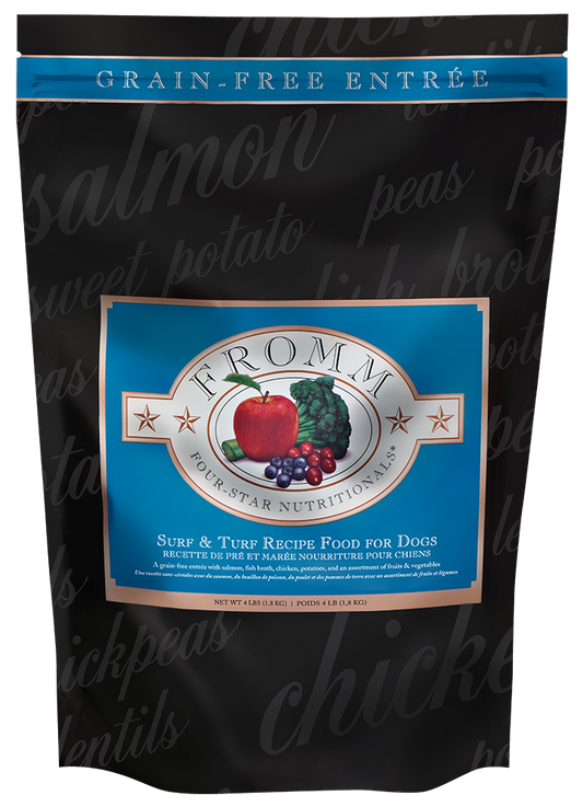 Fromm Dog 4lb surf & turf grain free
