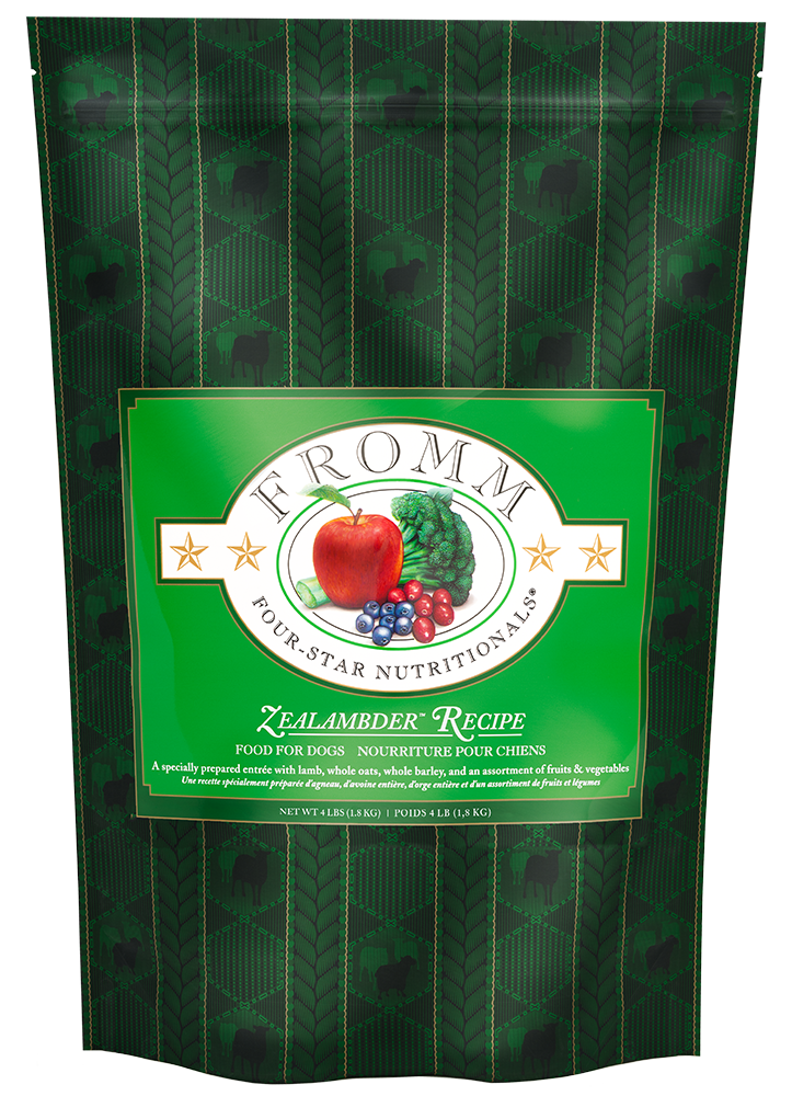 Fromm Dog 4lb Zealambder with grains