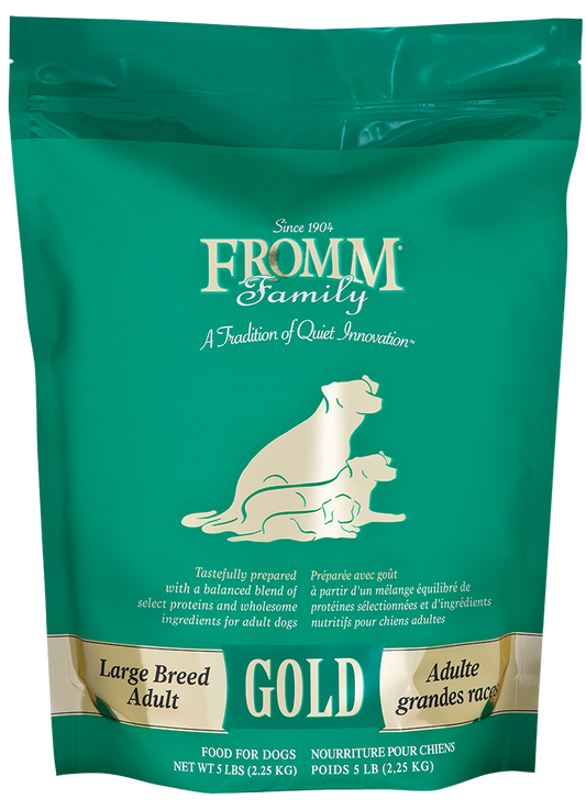 fromm dog 15lb gold LB adult GREEN BAG