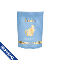 fromm cat 4 lb gold weight blue bag