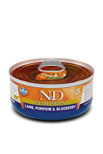 Farmina 2.8oz lamb & pump cat