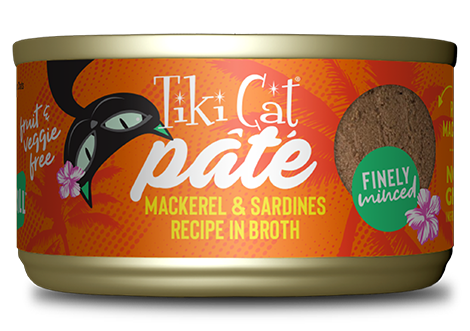 tiki cat grill pate mack/sard