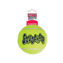 Kong air squeaker med ball tennis ball