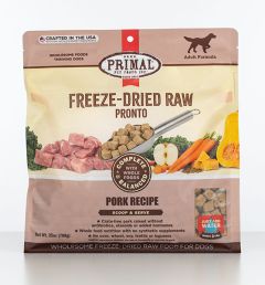 Primal pronto freezedried pork 25 ounces