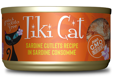 tiki cat 2.8 oz sardine GRILL tahitan