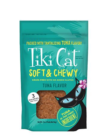 tiki cat soft & chewy tuna treats