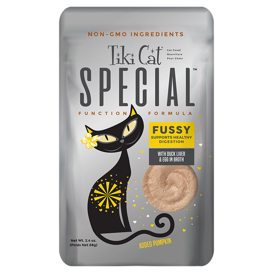 tiki cat special fussy duck pouch