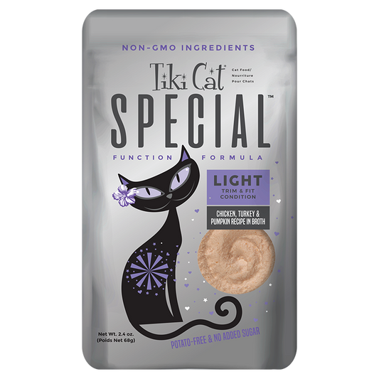 tiki cat special light chick/turk/pump pouch