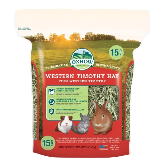 oxbow timothy hay 15 oz.