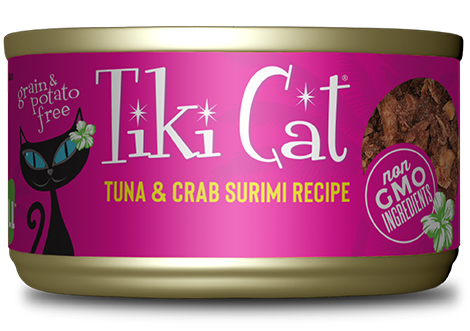 tiki cat 2.8 oz Tuna Crab Suri GRILL lanai