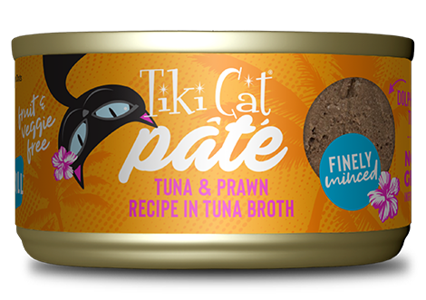 tiki cat grill pate tuna/prawn