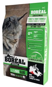 boreal cat 5 lb turkey & trout