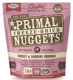 Primal dog 14oz turkey&Sardine freeze dried